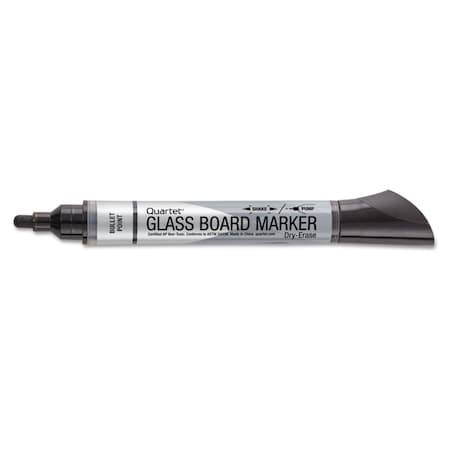 Quartet Marker, Dry Erase, Black, PK12 79553